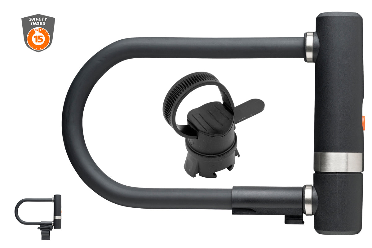 Bügelschloss Newton Pro 190cm, Ø 17mm, schwarz