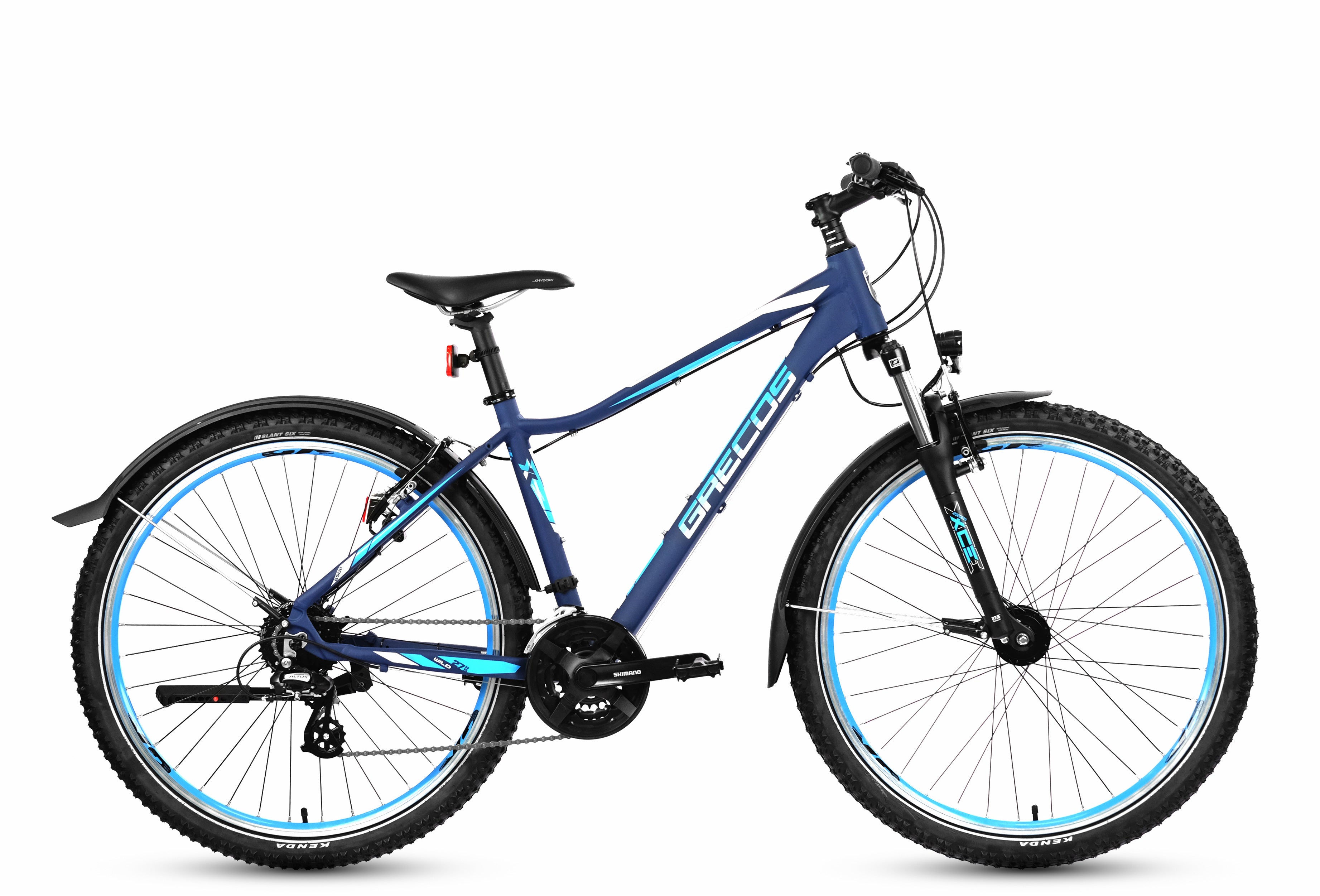 Böttcher Grecos Wild Crossover 27.5" Alu Shimano Acera 24, darkblue matt -40%