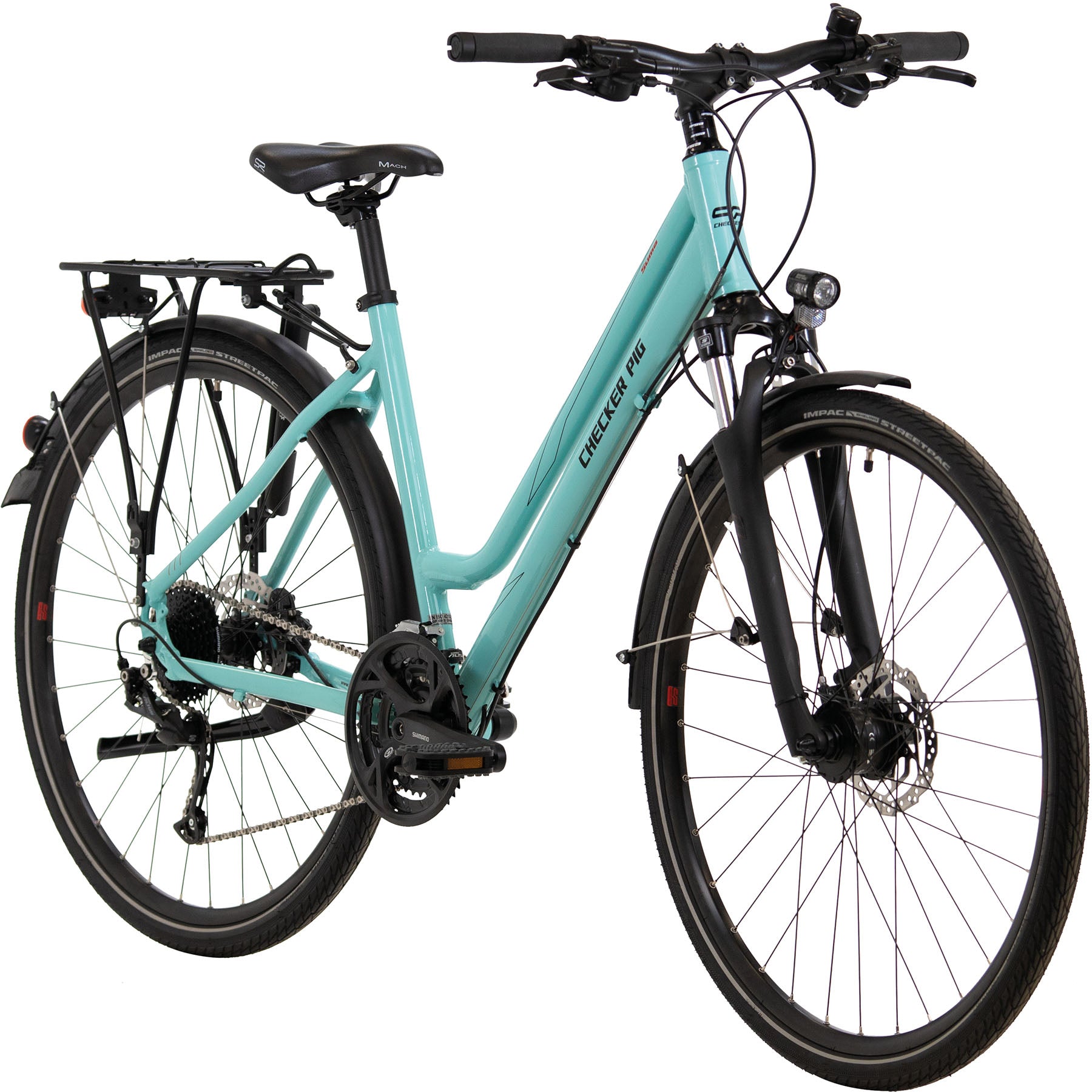 BBF Trekkingrad CHECKER PIG "Suma" Damen 28 Zoll 27-Gang ND