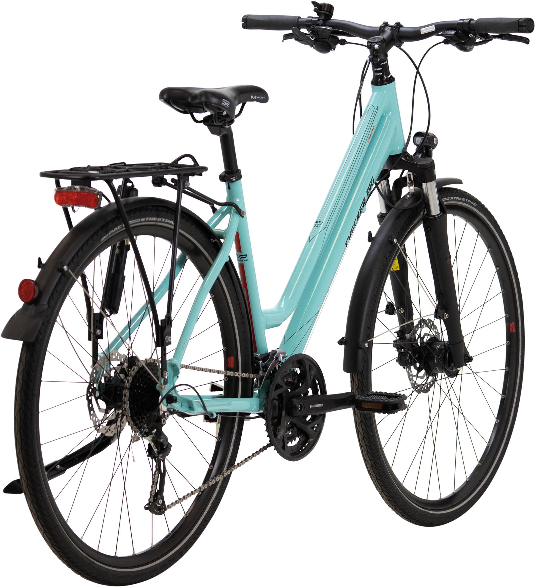 BBF Trekkingrad CHECKER PIG "Suma" Damen 28 Zoll 27-Gang ND