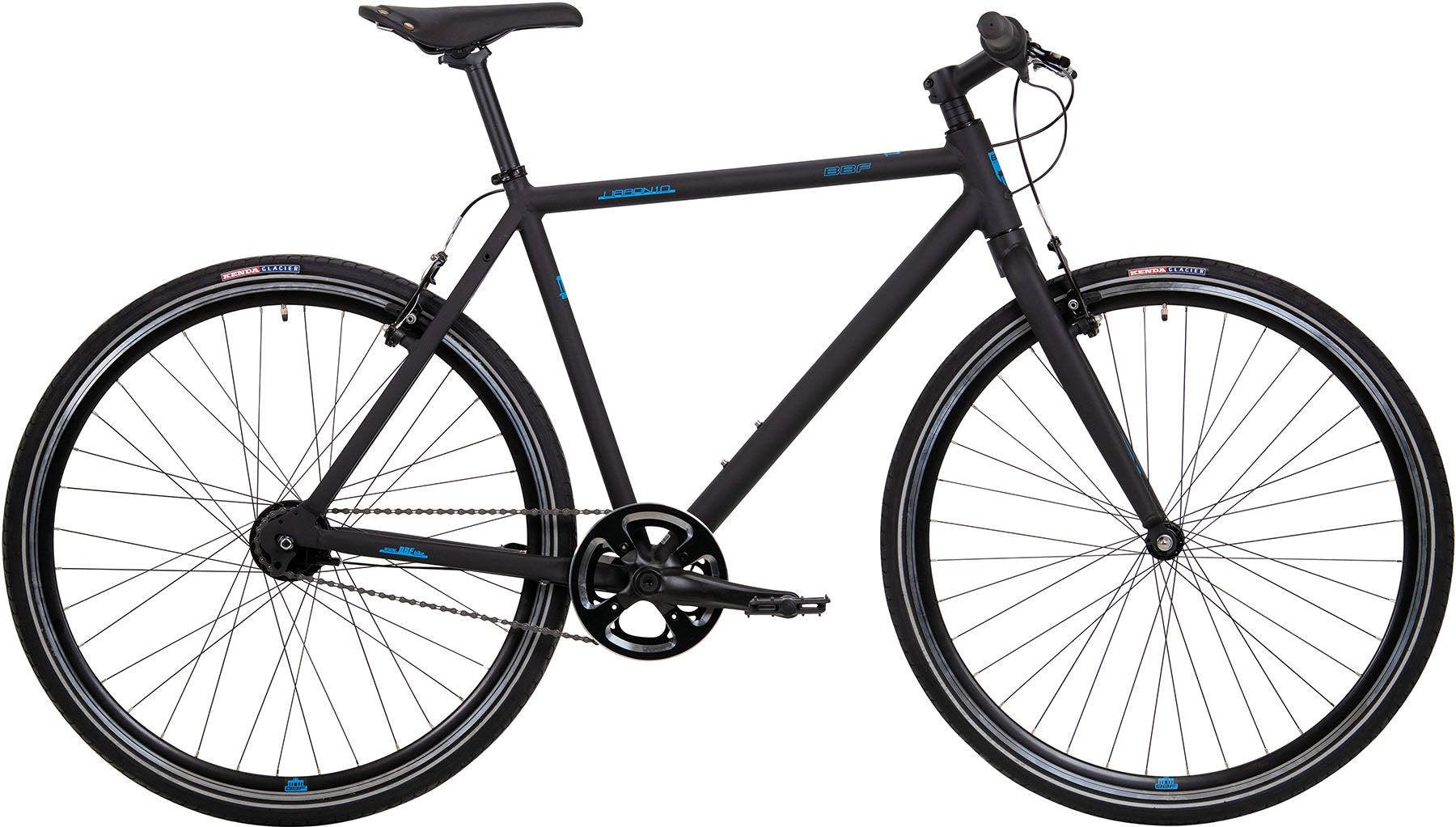 BBF Crossrad Urbanrider 1.0 Diamant schwarz matt