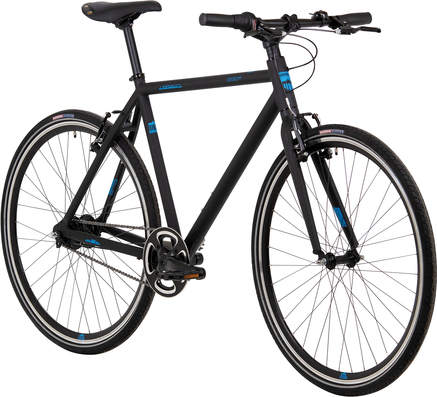 BBF Crossrad Urbanrider 1.0 Diamant schwarz matt