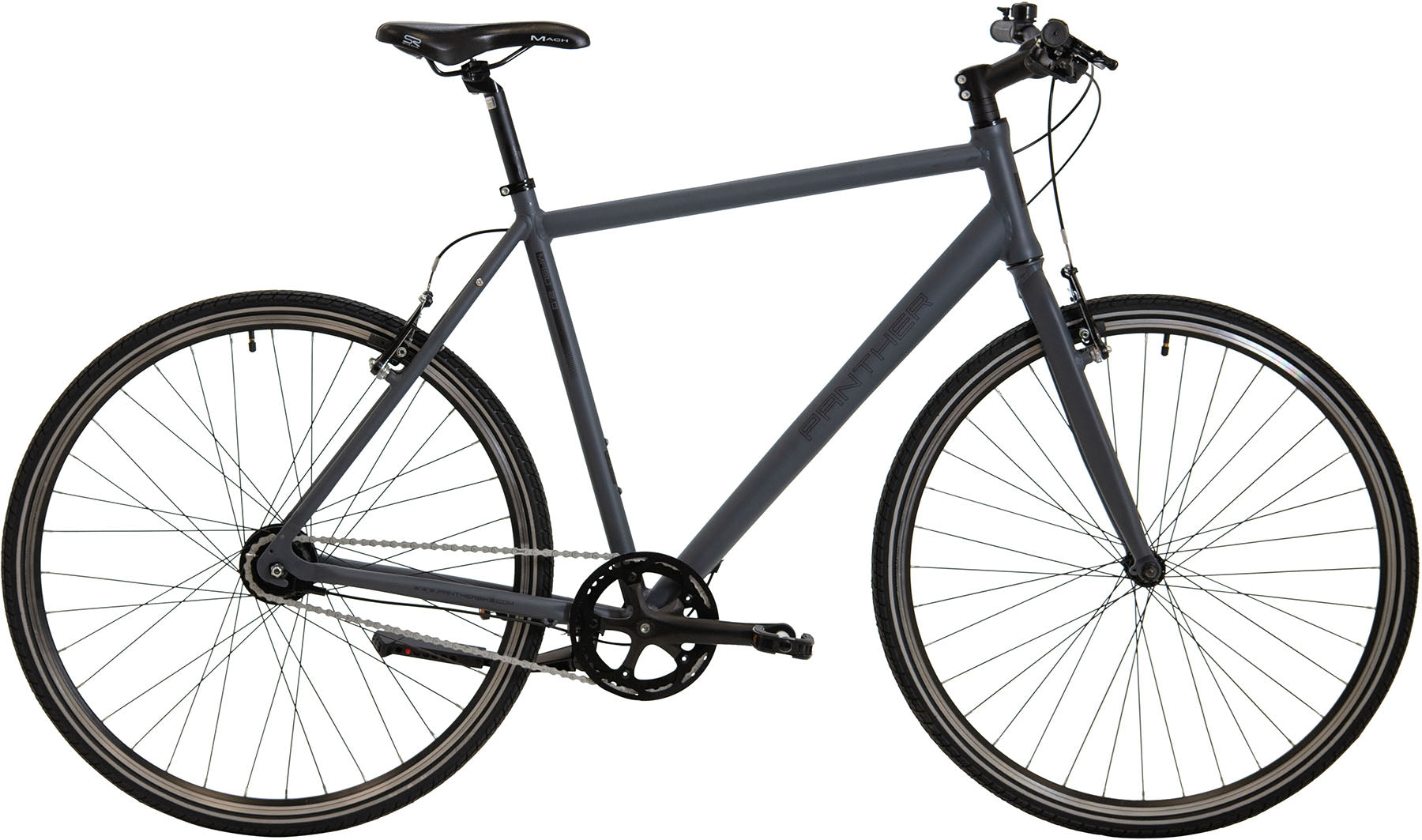 PANTHER Crossrad Merano Diamant schwarz matt