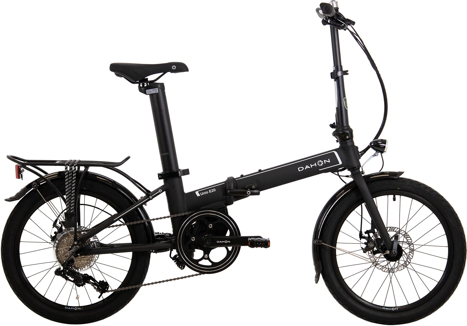 DAHON "Unio E20" E-Bike Faltrad 20-Zoll, 9-Gang