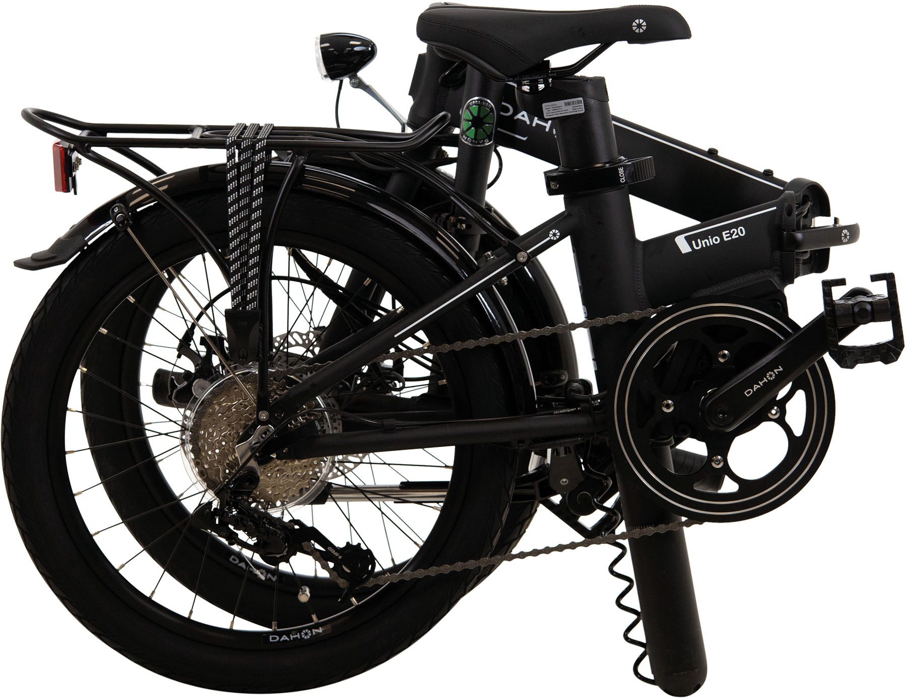 DAHON "Unio E20" E-Bike Faltrad 20-Zoll, 9-Gang