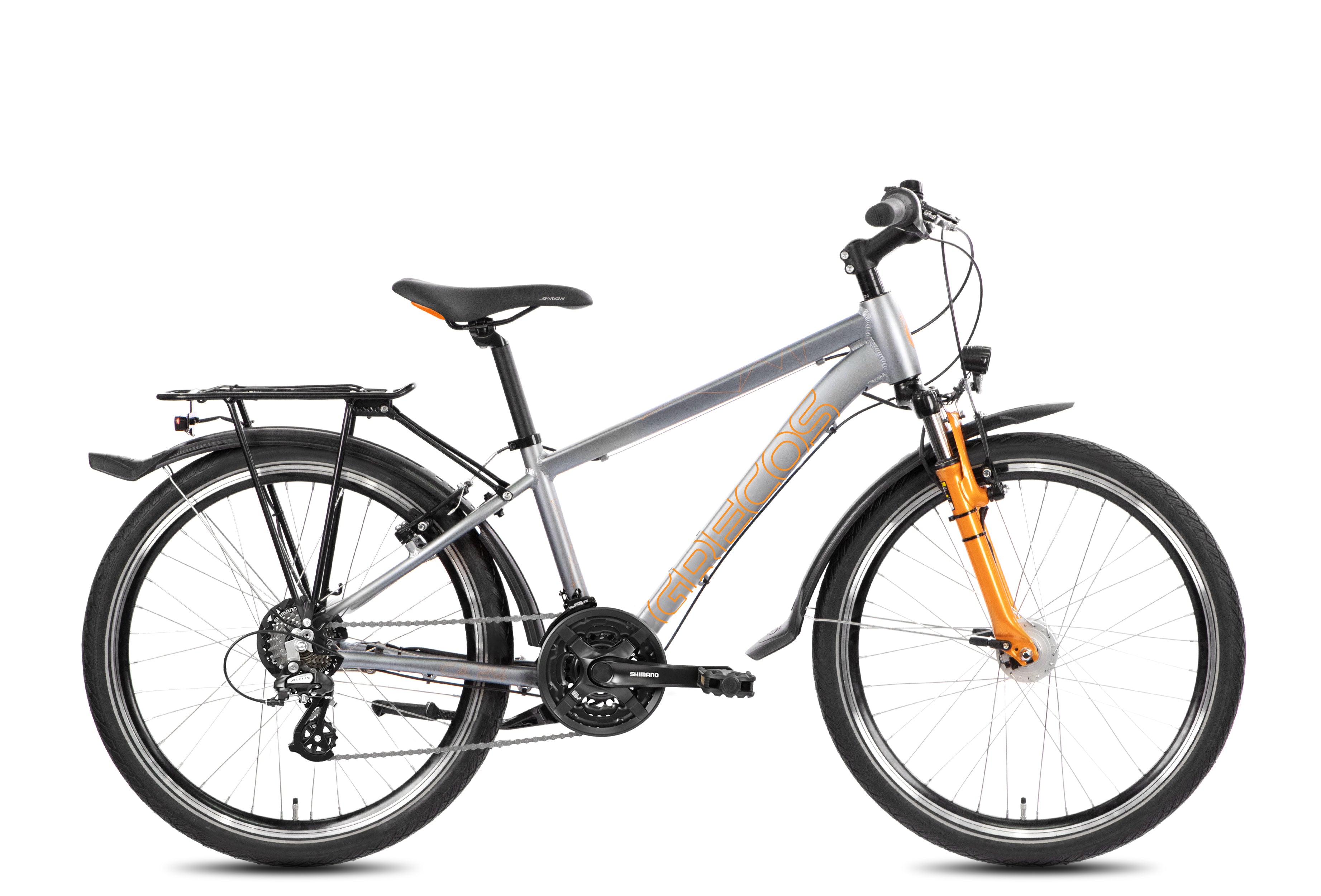 Böttcher Grecos Kids CA24 Cross 24" Alu 36RH 21-Gang , mattgrau
