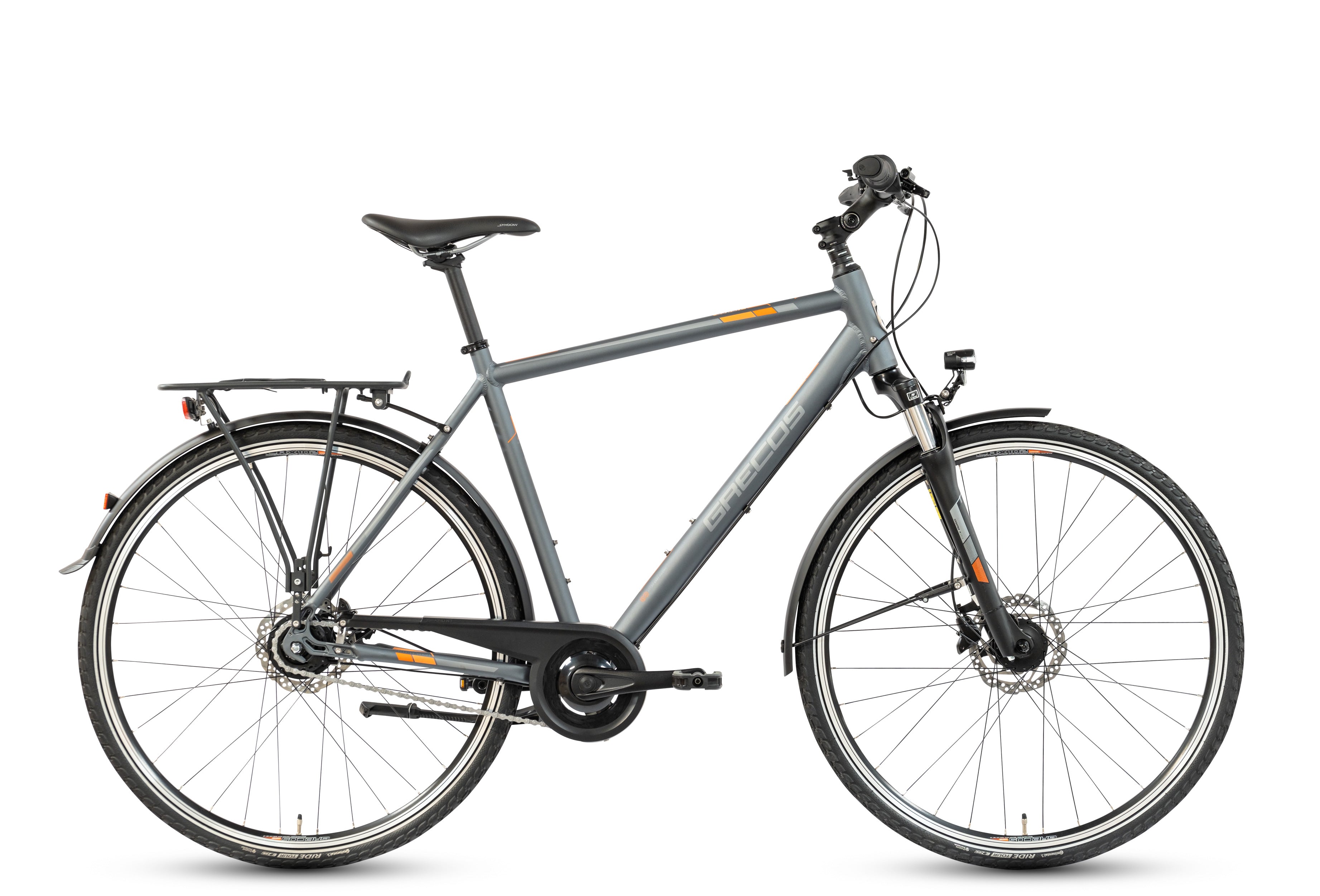 Böttcher Grecos Aspen Trekkingrad Herren 28" RH 52 Shimano Nexus 8 grey matt