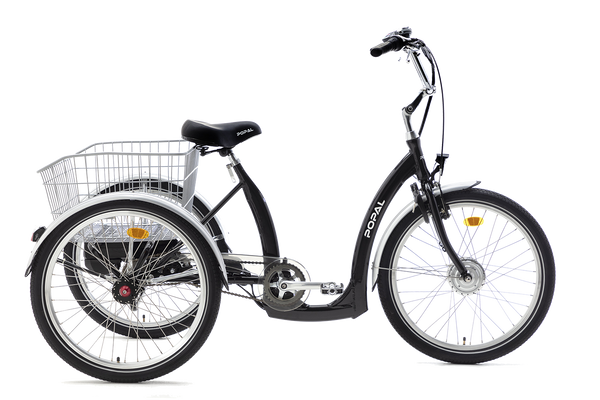 Driewieler E Luxe Dreirad E-Bike Damen/Herren 24-Zoll, 7-Gang SKU: 2405E