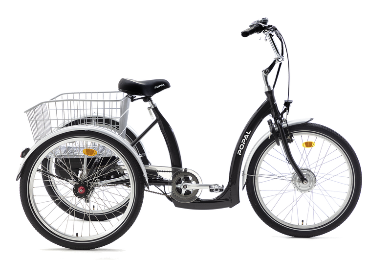 Driewieler E Luxe Dreirad E-Bike Damen/Herren 24-Zoll, 7-Gang SKU: 2405E