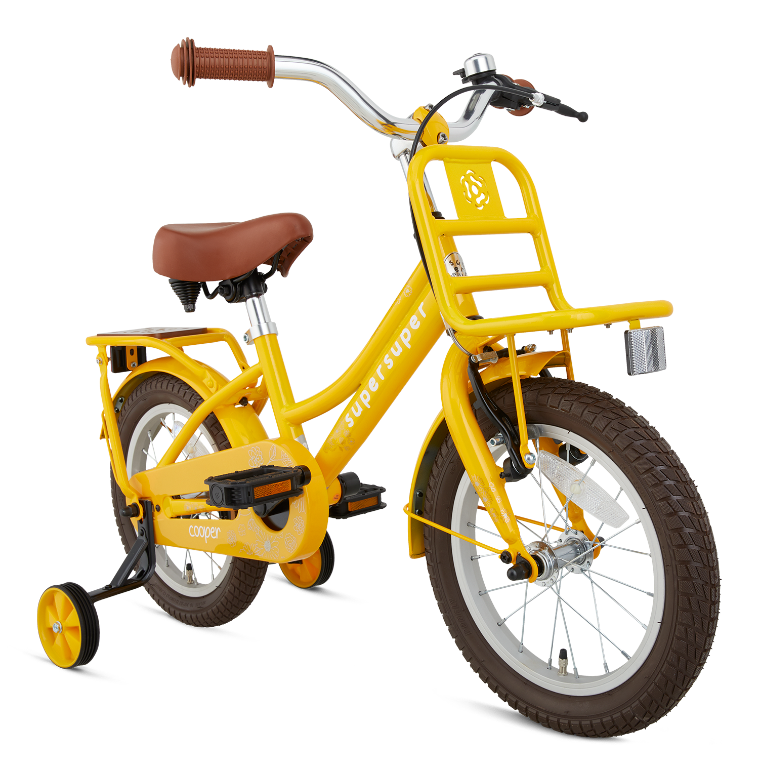Popal Cooper Bamboo 14 Zoll Hollandrad Kinderrad S1453-BB