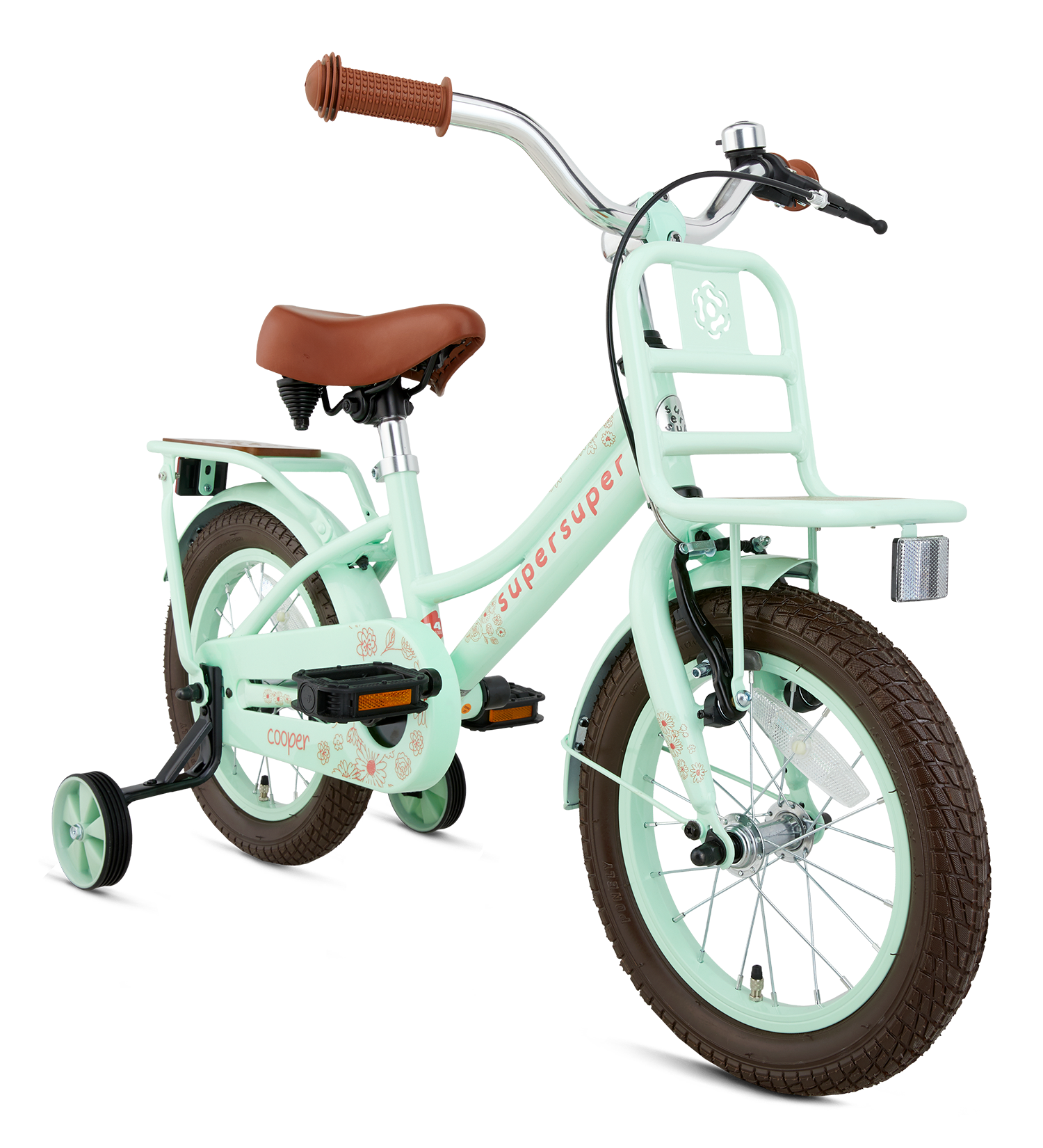 Popal Cooper Bamboo 14 Zoll Hollandrad Kinderrad S1453-BB