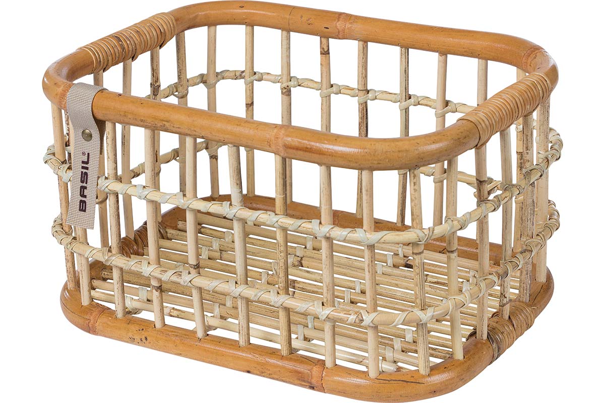 Basil Green Life Rattan M Vorderradkorb Basil, rattan