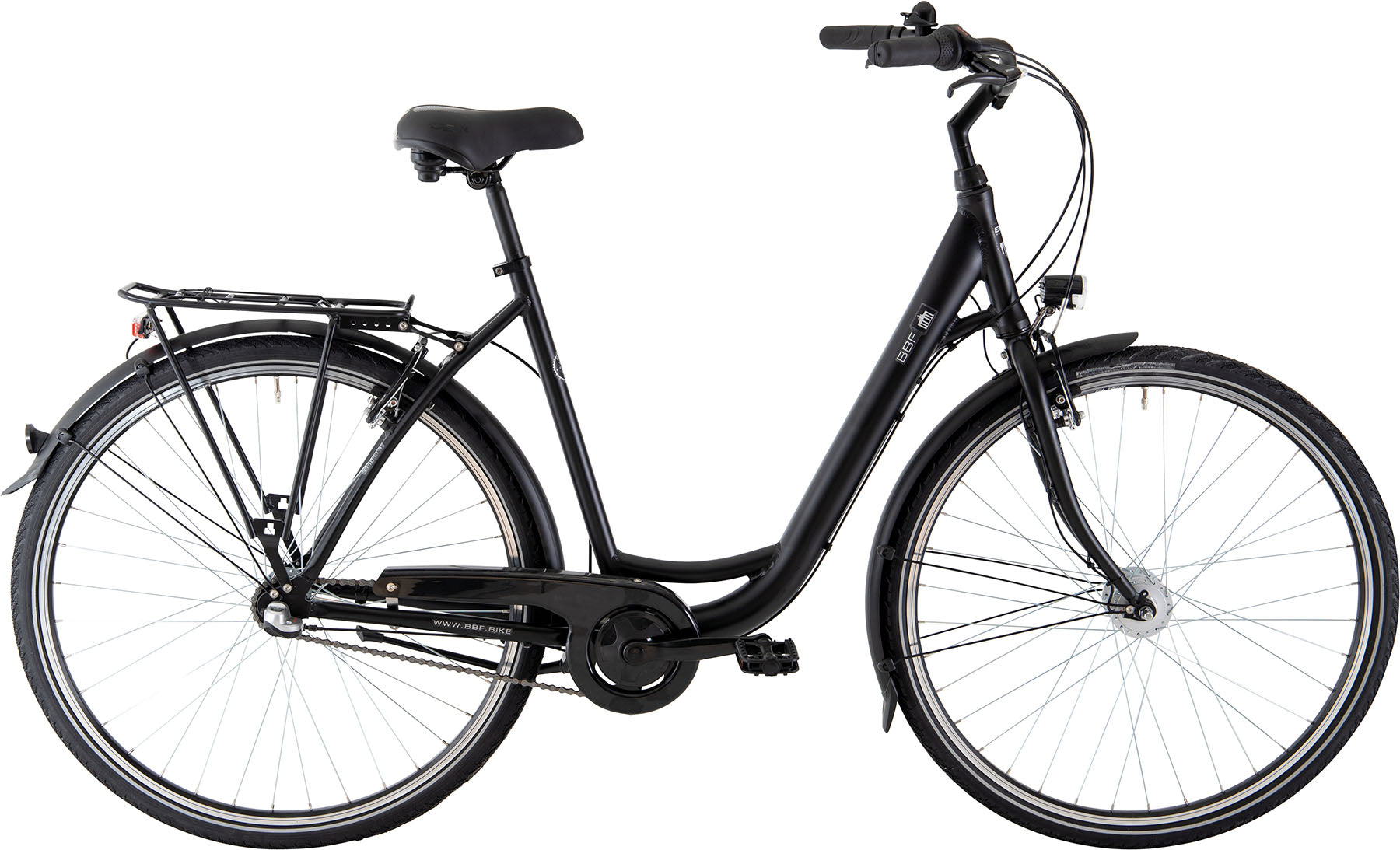 BBF Cityrad "Black Line" Damen 3-Gang ND