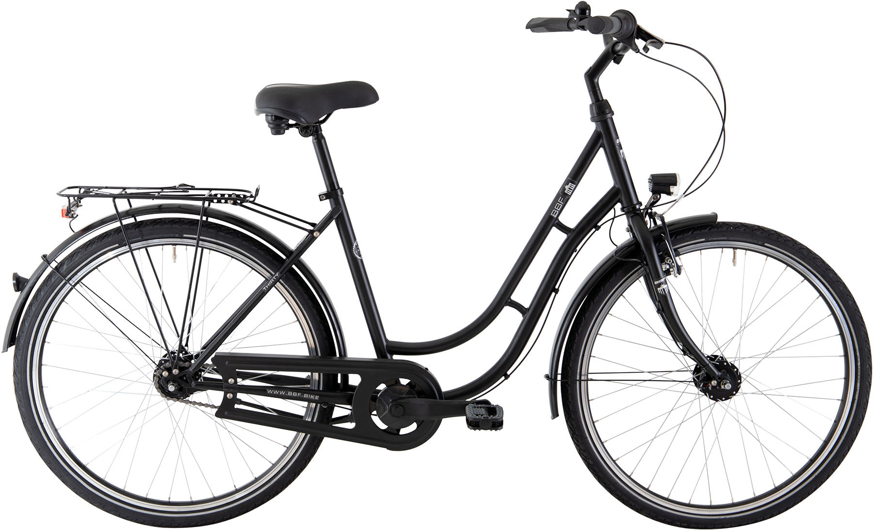 BBF Cityrad "Black Line" Damen 7-Gang ND