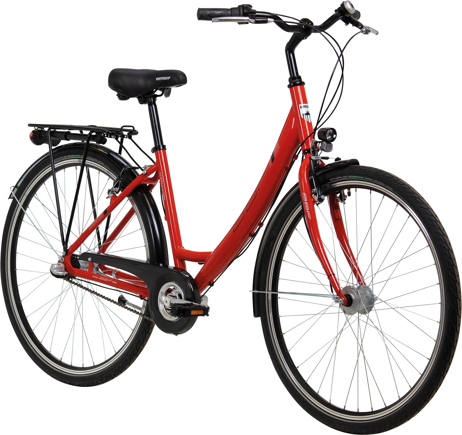 BBF Cityrad "Kopenhagen" Damen 3-Gang ND