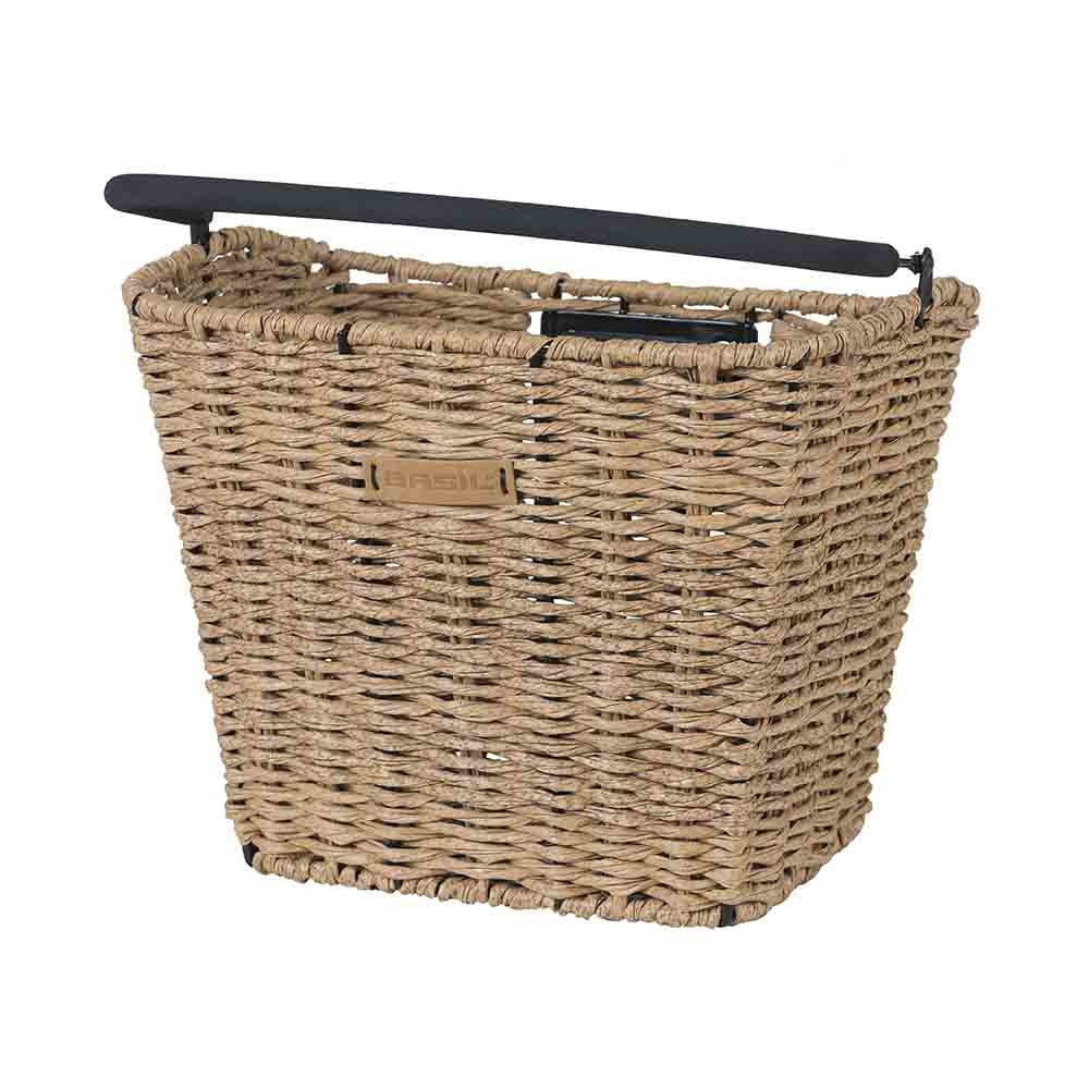 BASIL Bremen Rattan Look KF Lenkerkorb braun