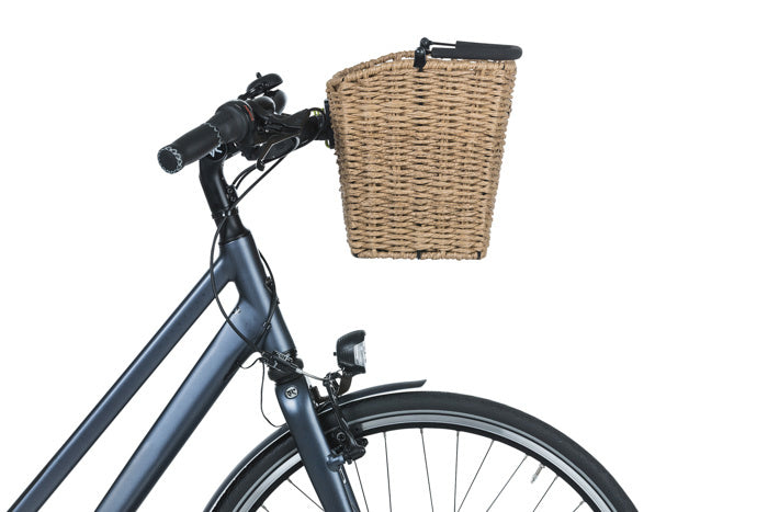 BASIL Bremen Rattan Look KF Lenkerkorb braun