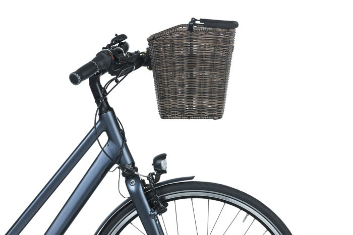 BASIL Bremen Rattan Look KF Lenkerkorb dunkelbraun