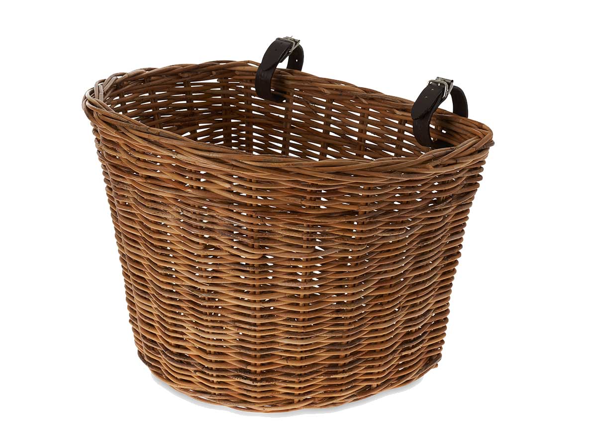Basil Darcy L Lenkerkorb Rattanlook, braun