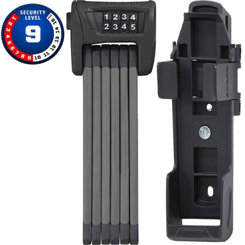 Faltschloss ABUS Bordo Combo 6100, 90cm, schwarz