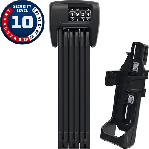 Faltschloss ABUS Bordo Combo 6000C/90, 90cm, schwarz