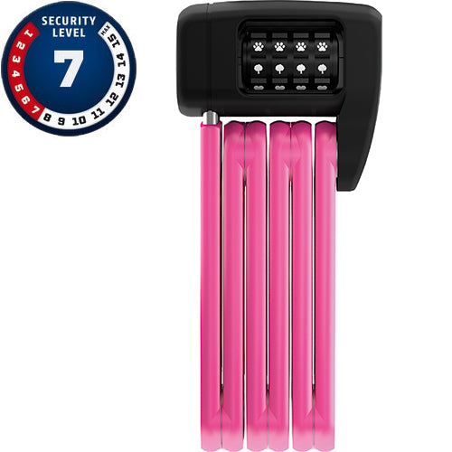Faltschloss ABUS Bordo Lite 6055C Mini Symbols, 60cm, pink