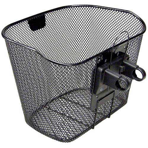 KLICKfix Vorderradkorb 16,0 Liter, schwarz